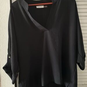 Calvin Klein Women's Elegant Black Blouse